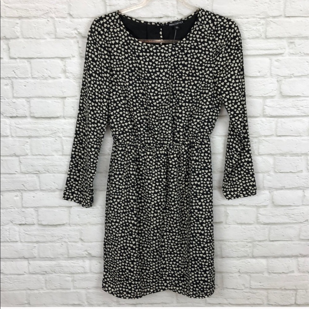 Nwot J Crew Heart Print dress